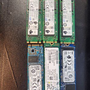 512GB, Internal, 2280mm M.2 Solid State Drives "TESTED"